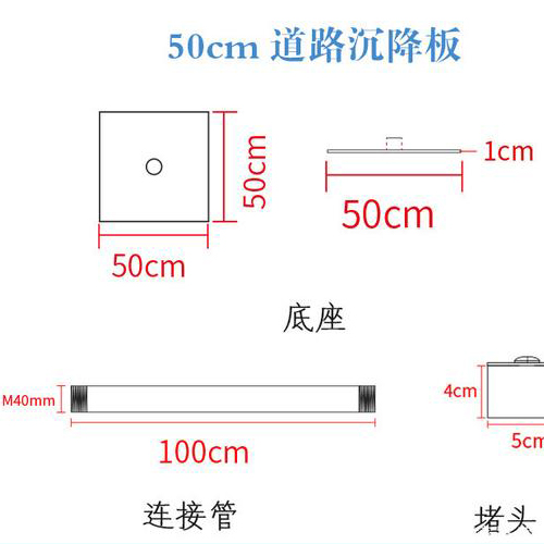 赣州沉降板规格型号如何选择？